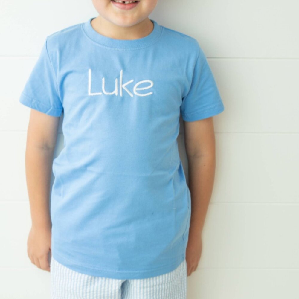 Love That Cotton Short Sleeve T-shirt (Sky Blue)